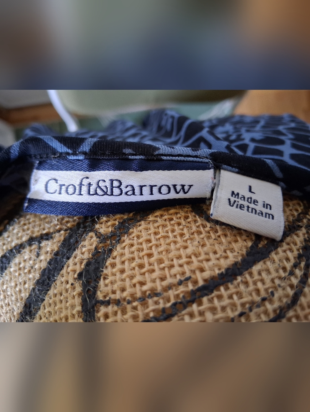 Croft & Barrow Stretchy Short Sleeve Casual Smart blouse - Picture 4 of 5